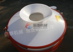 安順?shù)X銀漿塑料防腐蝕振動(dòng)篩已發(fā)貨，請何經(jīng)理注意查收！
