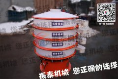 重慶化工行業(yè)防腐蝕振動(dòng)篩已發(fā)貨，請鮑經(jīng)理注意查收！