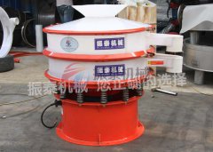遼寧葫蘆島潔廁液PP聚丙烯振動(dòng)篩已發(fā)貨，請王經(jīng)理注意查收！