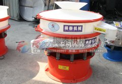 山東濰坊表面處理劑防腐蝕振動(dòng)篩已發(fā)貨，請孟經(jīng)理注意查收！